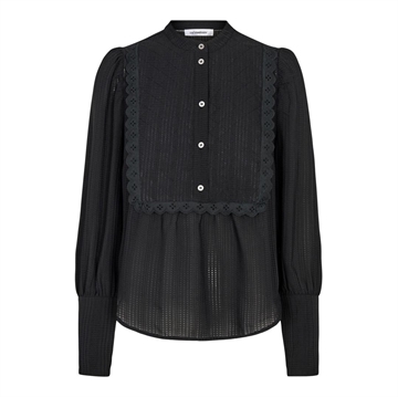 Co Couture Magna Quilt Shirt Black 35011